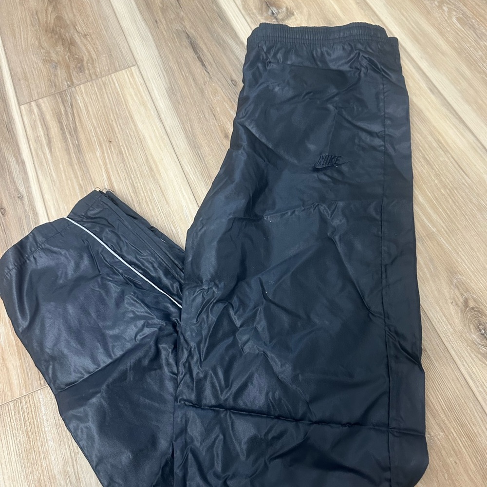 Nike Women's Windbreaker Black Pants size s